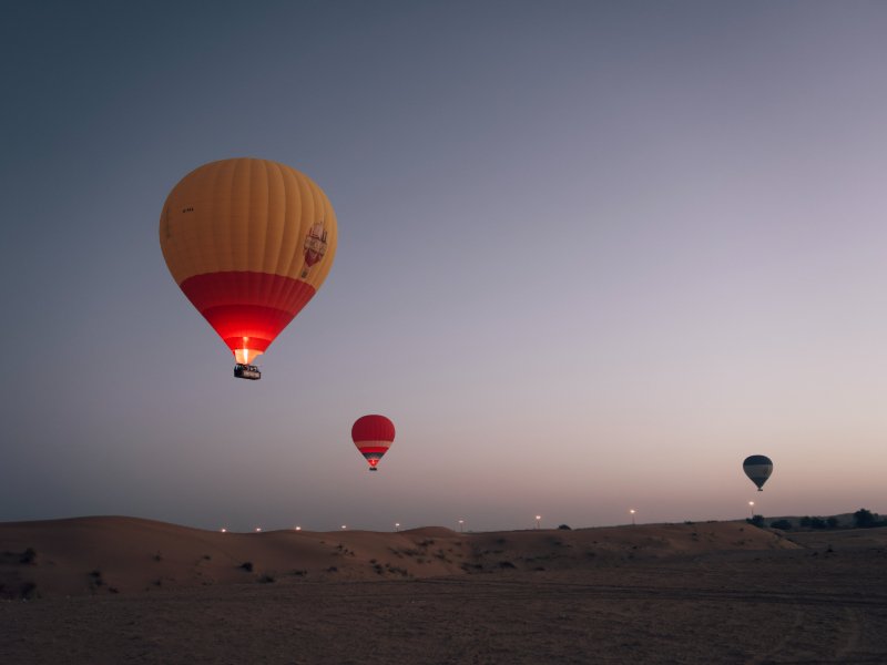 hot air ballon standart flight