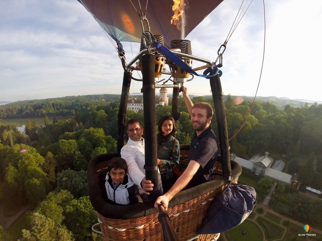 Family Adventure: Hot Air Balloon Flight